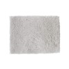 Hashizume Shoten Bathroom Foot Towel Mat, Light Gray, Approx. 13.8