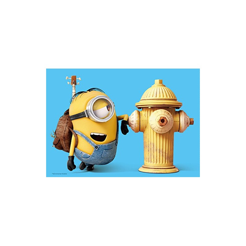 108 Pieces Jigsaw Puzzle Minions Jigsaw Puzzle, B (18.2x25.7 cm)