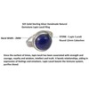 Myhealingworld - Anillo de plata de ley 925 maciza hecho