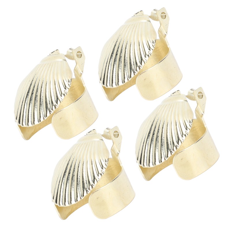 4Pcs Candle Snuffer Candle Extinguisher Metal Shell Pattern Automatic Candle