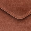 Caspar TL708 Women's Velour Suede Clutch Bag Evening Bag with