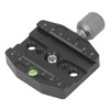 Quick Release Plate Universal Aluminum Alloy SLR Camera Tripod Head