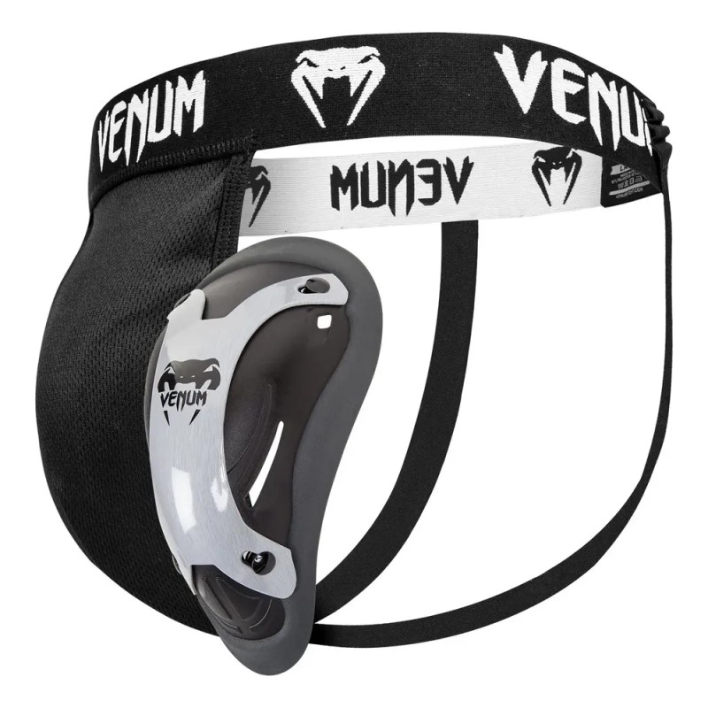 Venum Competitor Groinguard And Support (silver Series), Bl