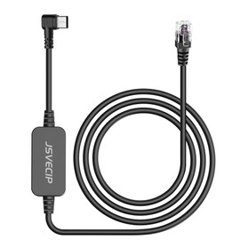 Jsvecip Radar Detector Cord, Type C to RJ11 Plug Cable,for Escort Radenso XP Uniden Beltronics Cobr Whistler Radar Detector,Replacement Power Cable for Radar Detectors