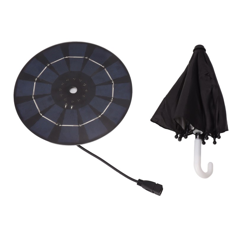 10W Solar Panel Phone Umbrella Rain Protection Phone Stand Charging