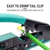 LMX RJ12/RJ45 Data Cable Crimper, Wire Stripper, Wire Cutter, CAT
