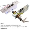 UHPPOTE ANSI Standard Heavy Duty Stainless Steel Finish Electric Strike