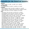 AERZETIX - K33995 - Rubber Brake Pedal Pad for Car