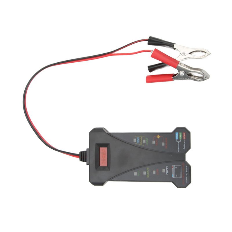 12V Battery Capacity Tester Single Interface Charging System Analyzer Detector
