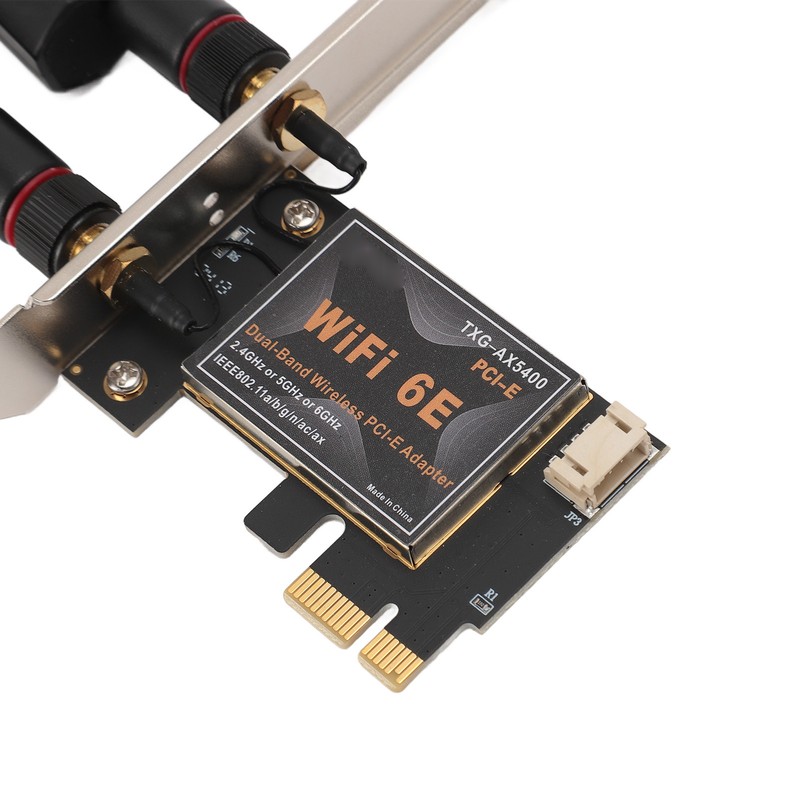 QCNFA765 WiFi 6E Card 6000Mbps 2.4G 5G 6G Bluetooth 5.2