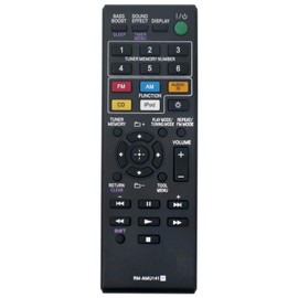 RM-AMU141 Replacement Remote Control - VINABTY RMAMU141 Replacement Remote Control for Sony Micro HI-FI Component System RM AMU141 CMT-V50iP 1-490-014-11 rm-amu141 Remote Control