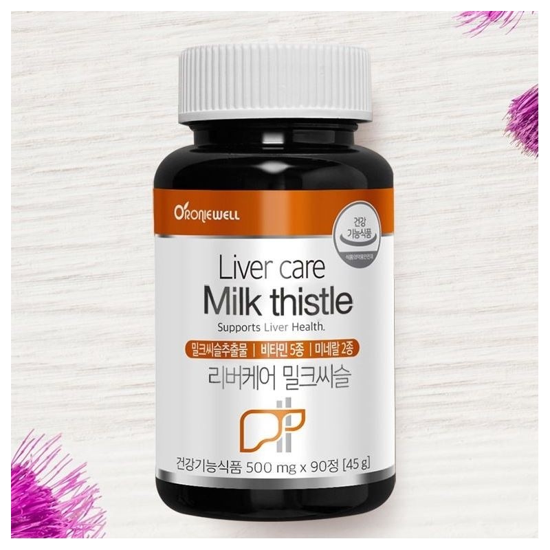 Roniwell Rivercare Milk Thistle Silymarin Milk Thistle Liver Health Nutrition