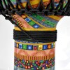 ENNBOM Djembe Lightweight African Drum Pattern Cloth Stitched Congo Drum