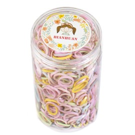 BIANHUAN Rubber Hair Ties, for Children, Stylish, Cute, Colorful, Hair Accessory, Rubber Band, Ribbon, Baby, Girls’ Hair Ornament, Birthday, Dress, Present, Recitals