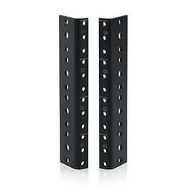Gator Rackworks Heavy Duty Steel Rack Rail Set; 4U Rack Size (GRW-RACKRAIL-04U)