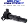 Set of 4 Ignition Coil Pack Spark Plugs Fits for