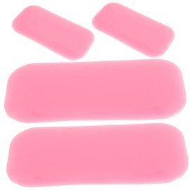 Baluue 4pcs Eyelash Extension Holder Lash Pads for Eyelash Extensions Lash Accessories Cosmetic Eyelash Glue Holder Suction Lash Eye Pads Lash Extension Practice Kit Pink