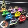 Mini Turbo Turbocharger Keychain Spinning Turbine Key Chain Ring Keyring