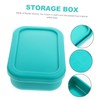 Vaguelly Portable Folding Sealed Fruit Storage Box Rectangular Food Container