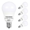 FAGUANGAO E17 Intermediate Base LED G14 Bulbs, 6W 60W Equivalent,