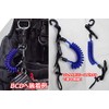 Snappy Coil Lanyard Blue IST