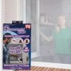 B&S 2 Mallas Mosquiteras Magnético Cortina Ajustable Protección
