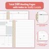 SUNEE Half Meeting Half Note - 7.5"x10" Professional Notebooks for