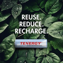 Tenergy AA Rechargeable Battery, High Capacity 2500mAh NiMH AA Battery, 1.2V Double A Batteries, 24 Pack