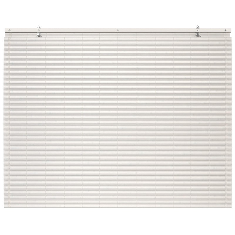 Red Lantern Bamboo Window Shade Blind - White 36" W