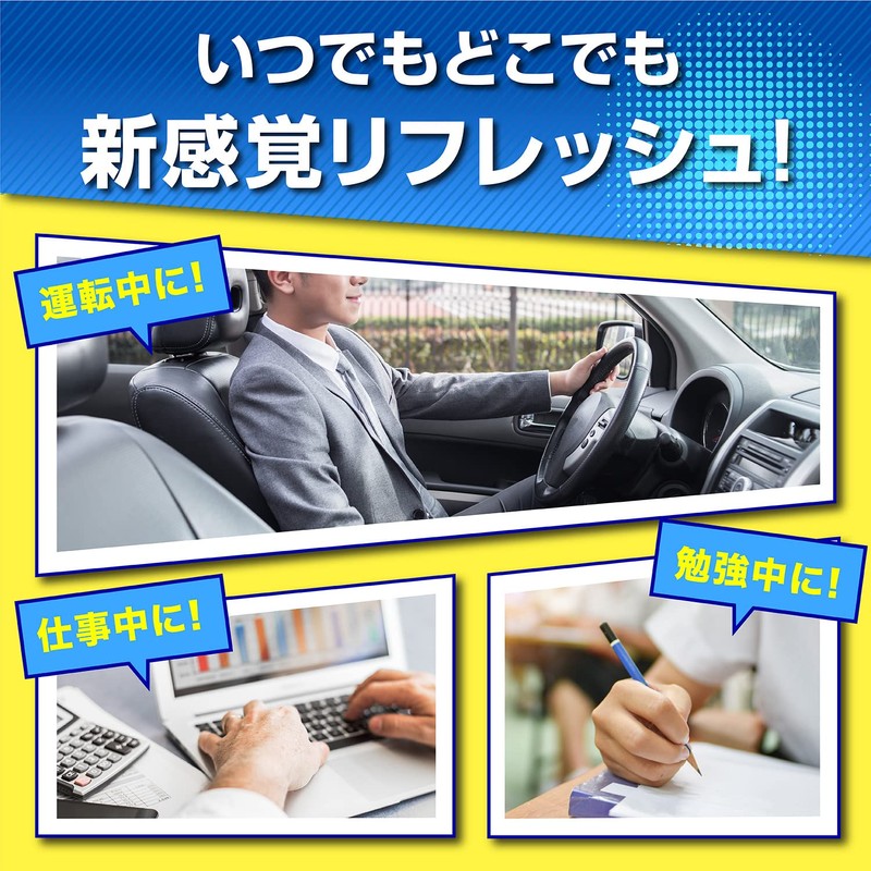 Nose Mint, Roll-On Type, Impact Mint Scent x 3 Piece