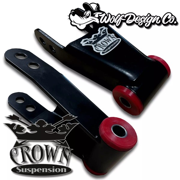 Crown 1987-1996 FORD F150 1" or 2" Rear Lowering Drop
