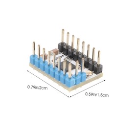 Zerodeko Ultra Motor Driver for Printers Enhanced Stealthchop Technology Uart Mode Energy Saving Coolstep Compatible with High Performance Printer Parts