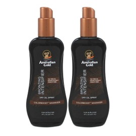 Australian Gold Australian Gold Intensifier Bronzing Dry Oil Spray 8 Ounce (Pack of 2)