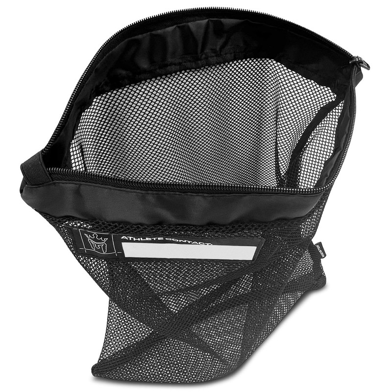 Meister Athlete Wash Bag - Mesh Sports Laundry Bag w/Zipper