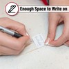 Mr. Pen- Blank Toothpick Flags, White, 100 Pcs, Cheese Markers,