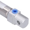 Mini Air Cylinder Stainless Steel Piston Rod Pneumatic Reciprocating Motion