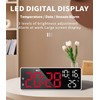 SonoYU Digital Alarm Clock, Bedside Desk Table Clock, Alarm Clock