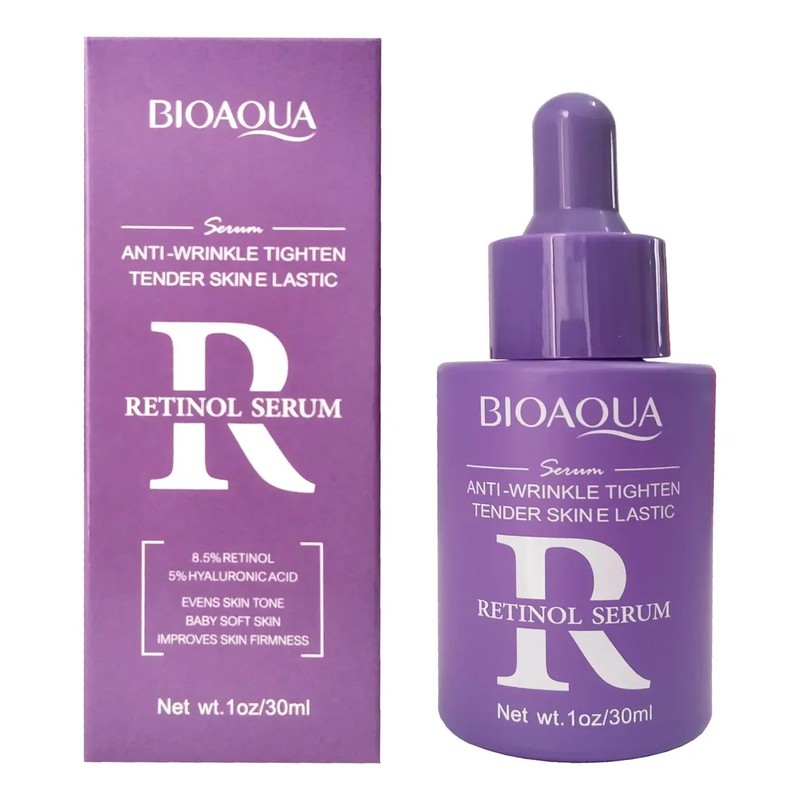 Bioaqua Serum Retinol Acido Hialuronico Antiarrugas 2pz 30ml