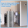 moonoom Water Heater Blanket Insulation Wrap,9.8ftx 15.7in Aluminum Foil Hot