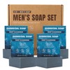 Rinse & Robust Ocean Charcoal Bar Soap Gift Set for