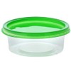 Surefresh Plastic Food Storage Containers, Rectangular, 5-Pack, BPA Free, Leakproof,