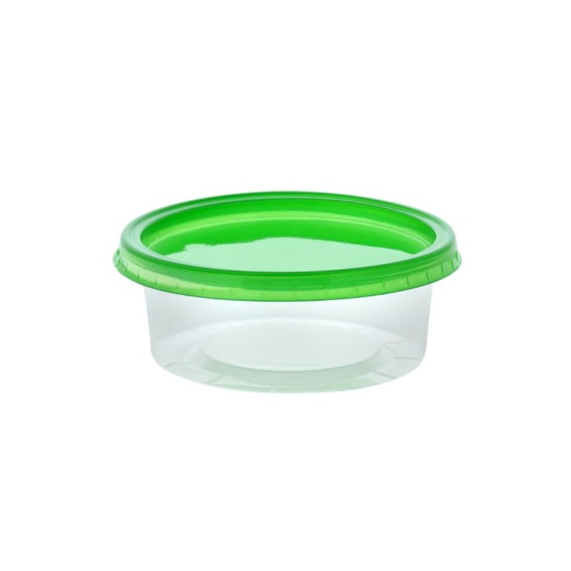 Surefresh Plastic Food Storage Containers, Rectangular, 5-Pack, BPA Free, Leakproof,