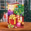 Designer Greetings German Christmas Greeting Cards, “Ein Weihnachtswunsch” Presents Under