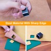 8 Shape Style Rectangle Hole Punch Leather Punch Tool,Leather Hole