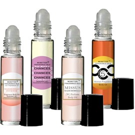 MOBETTER FRAGRANCE OILS Designer Influence Women Perfume Dupes Set Body Oil, Uncut, Travel Size