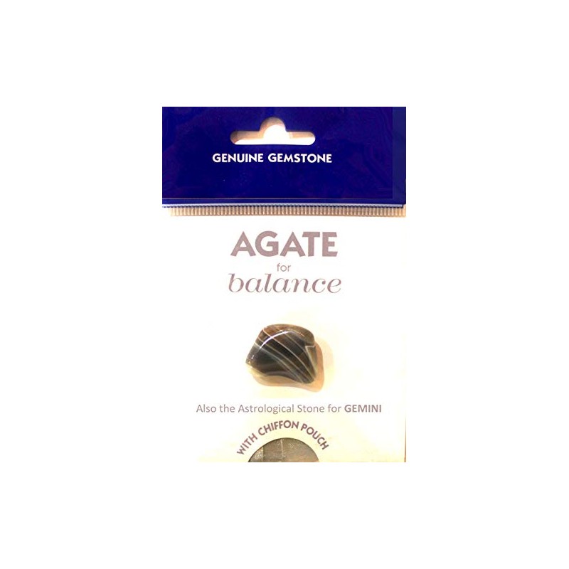 Agate for Balance - Genuine Gemstone - Also for Sacral