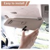 Yuoyar 4 Pcs Magnetic Car Picture Holder for Visor -