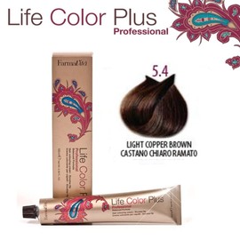 FarmaVita Life Color Plus Hair Colour 100 ml 5.4 Light Brown Copper