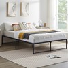 VECELO 14" Full Bed Frame/Metal Platform Mattress Foundation/No Box Spring