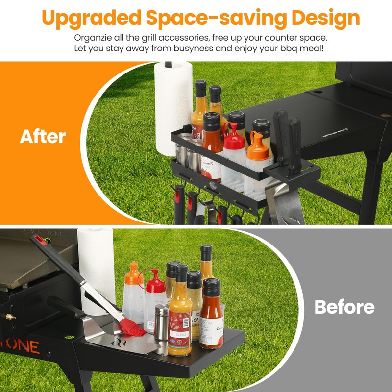 Blackstone Caddy, Grill Griddle Caddy for 28"/36" Griddles, Space Saving